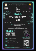 HackOverflow 2024 Hackathon Poster
